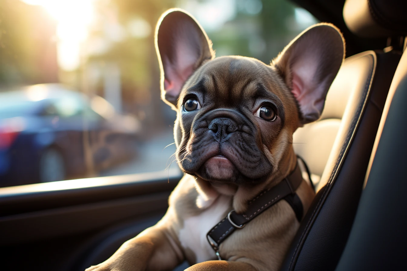 Nissan Pathfinder Dog Car Seat for French Bulldogs